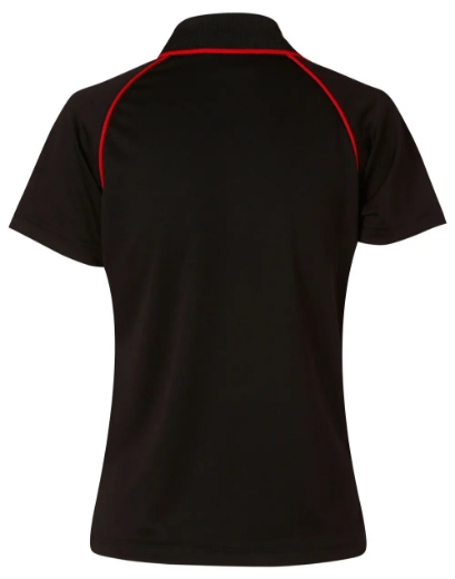 Picture of Winning Spirit, Ladies Cooldry Raglan S/S Polo